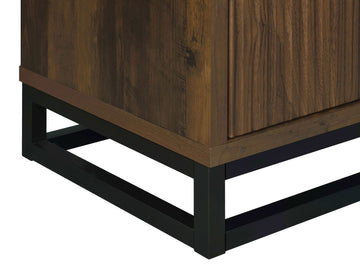 Ryatt Dark Pine Accent Cabinet - Ornate Home