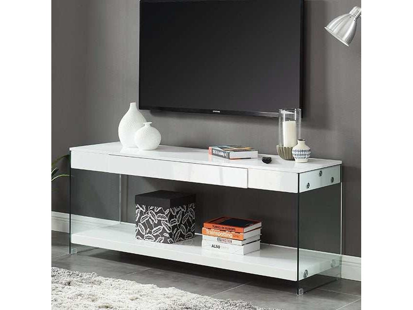 Sabugal White TV Stand - Ornate Home