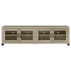 Sachin Antique Pine 3 Pc Entertainment Center - Ornate Home