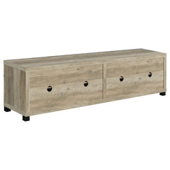 Sachin Antique Pine 3 Pc Entertainment Center - Ornate Home