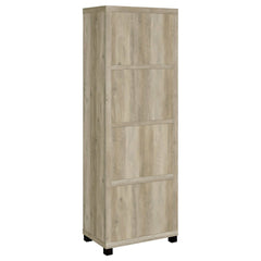 Sachin Antique Pine 3 Pc Entertainment Center - Ornate Home