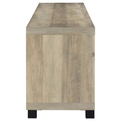 Sachin Antique Pine 79" TV Stand - Ornate Home