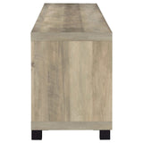 Sachin Antique Pine 79" TV Stand - Ornate Home