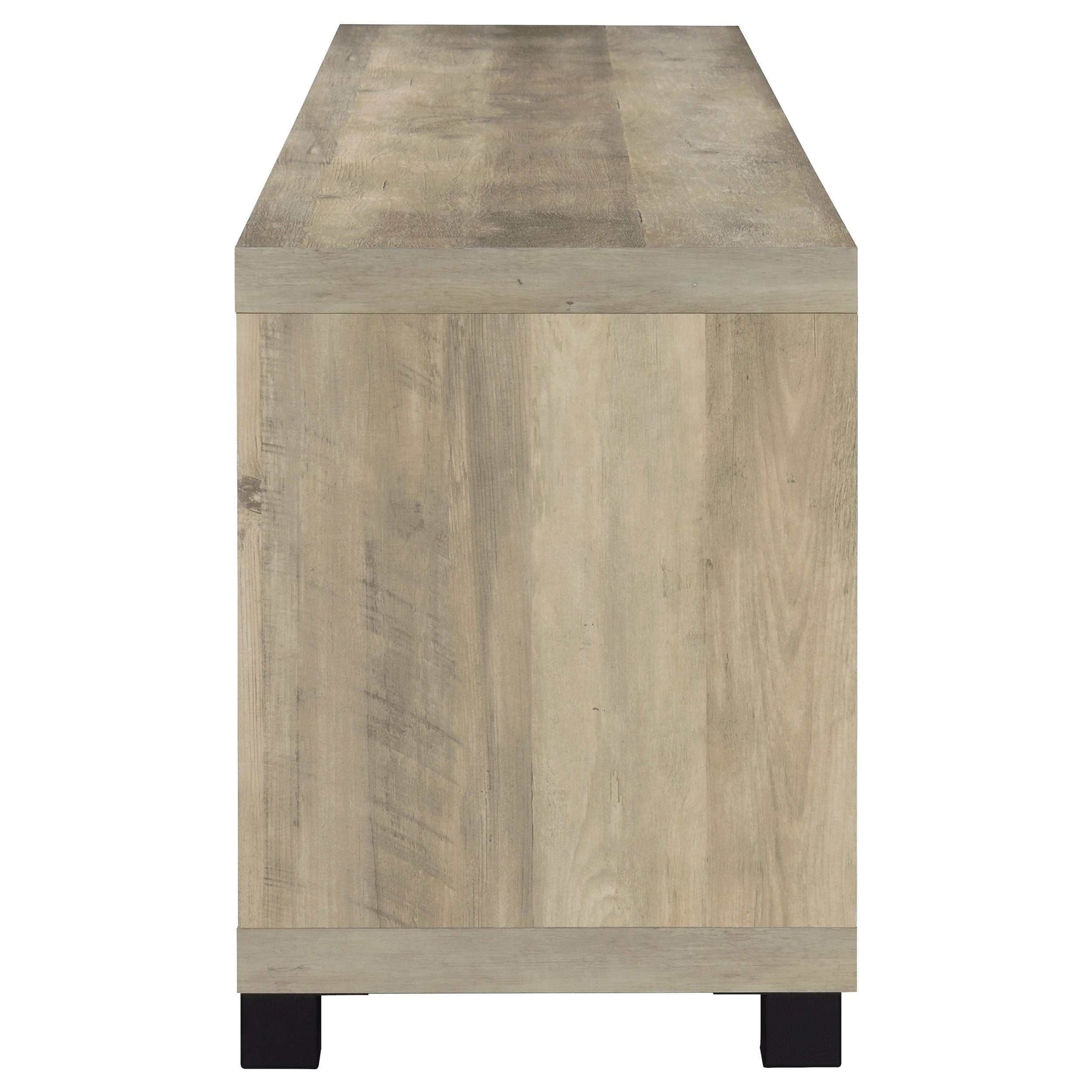 Sachin Antique Pine 79" TV Stand - Ornate Home