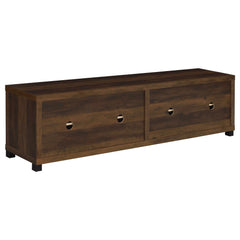 Sachin Dark Pine 3 Pc Entertainment Center - Ornate Home
