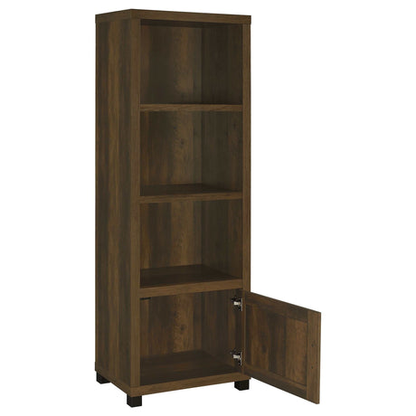 Sachin Dark Pine 3 Pc Entertainment Center - Ornate Home