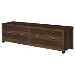 Sachin Dark Pine 79" Tv Stand - Ornate Home