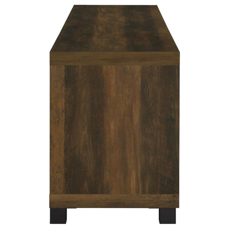 Sachin Dark Pine 79" Tv Stand - Ornate Home