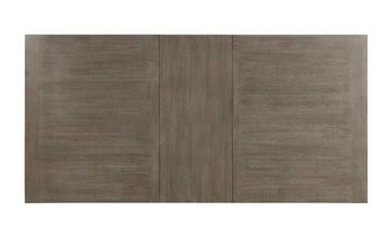 San Antonio Grey Dining Table w/ 1 X 18" Leaf - Ornate Home
