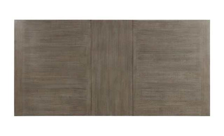 San Antonio Grey Dining Table w/ 1 X 18" Leaf - Ornate Home