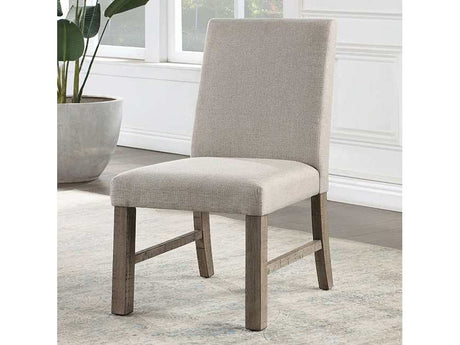 San antonio Grey Side Chair (Set of 2) - Ornate Home