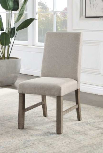 San antonio Grey Side Chair (Set of 2) - Ornate Home