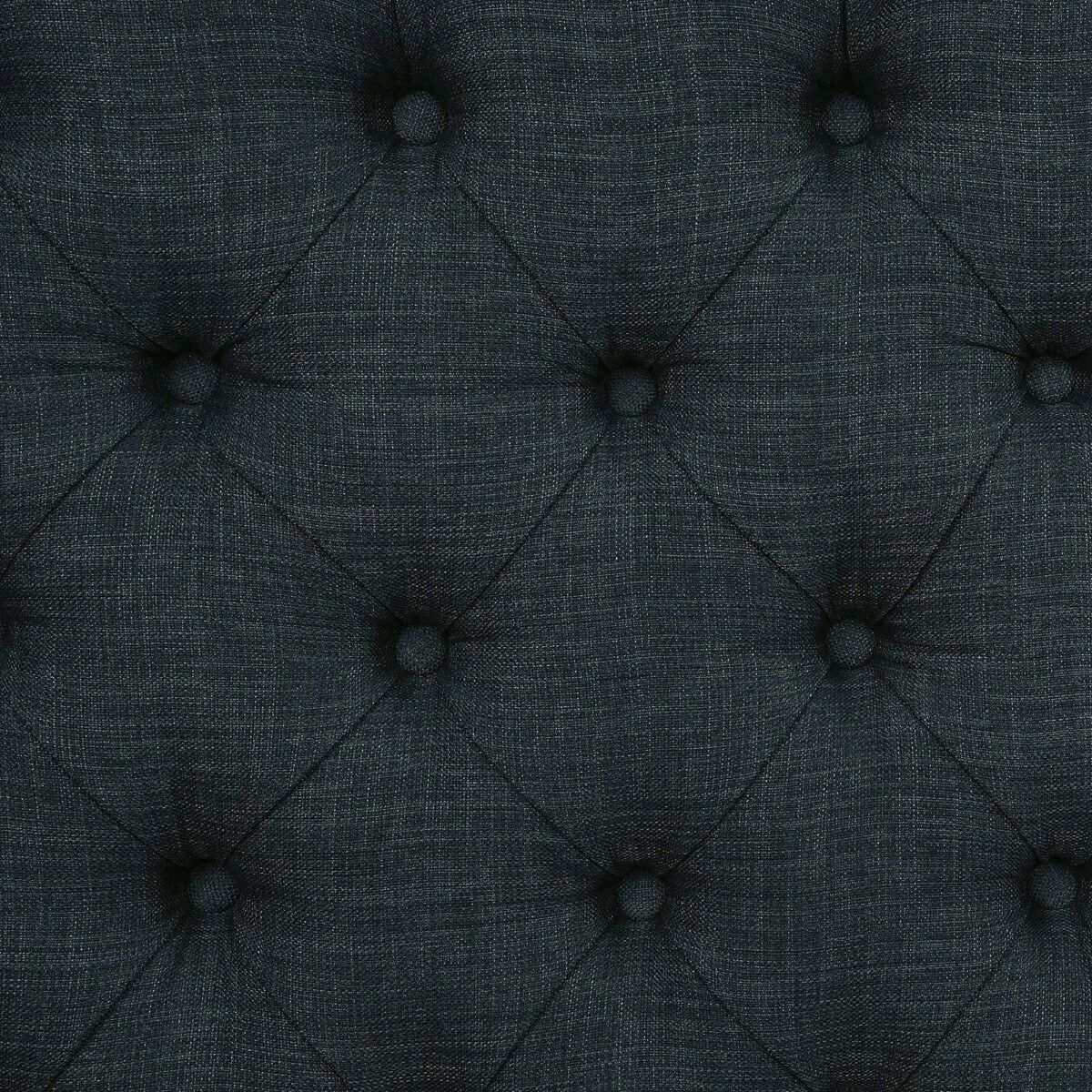 Sania III Antique Black & Blue 2 Seater Dining Bench - Ornate Home