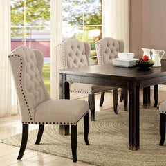 Sania III Black Rectangular Dining Table - Ornate Home
