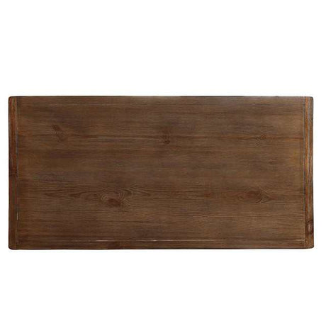Sania Rustic Oak Counter Height Table - Ornate Home