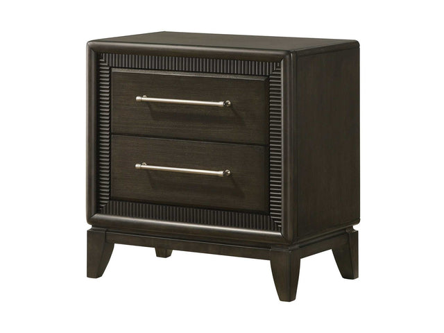 Saratoga Brown Nightstand - Ornate Home