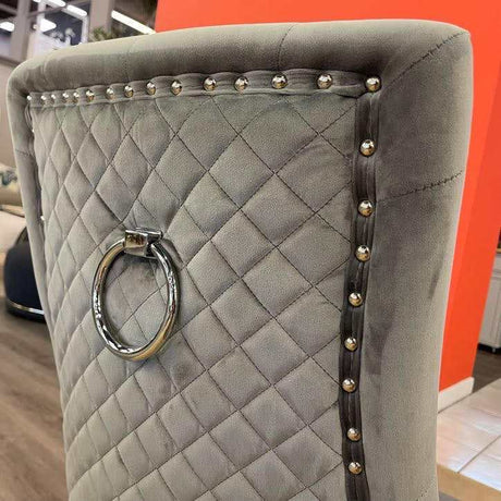 Satinka Gray Dining Chair (Set of 2) - Ornate Home