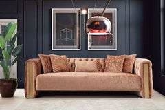 Scarlett Plush Sofa & Loveseat - Ornate Home