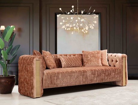 Scarlett Plush Sofa & Loveseat - Ornate Home