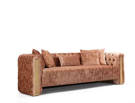 Scarlett Plush Sofa & Loveseat - Ornate Home