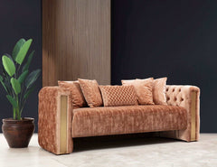 Scarlett Plush Sofa & Loveseat - Ornate Home
