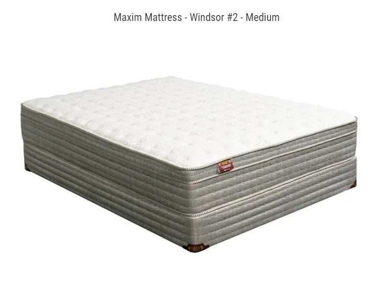 Windsor Maxim - Taupe - Box Top 12" Mattress / Medium - Ornate Home