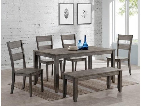 Sean Gray Melamine Side Chair (Set of 2) - Ornate Home