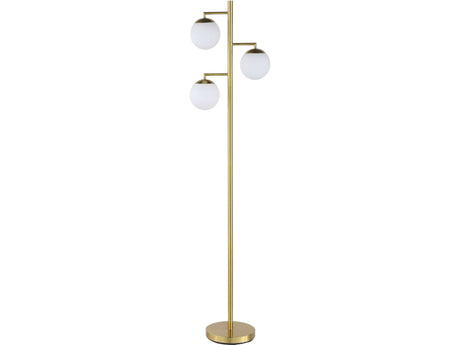 Sena Gold Floor Lamp - Ornate Home