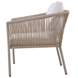 Sequoia Light Luxury Simple Style Outdoor Set Brown - Ornate Home