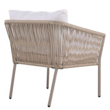 Sequoia Light Luxury Simple Style Outdoor Set Brown - Ornate Home