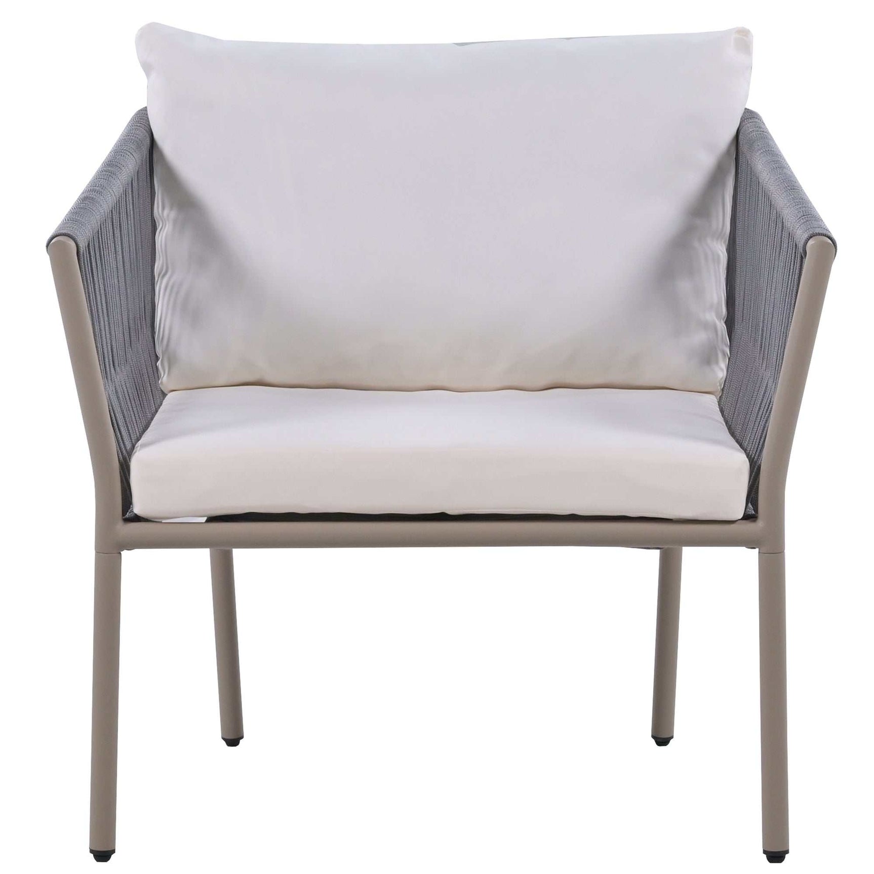 Sequoia Light Luxury Simple Style Outdoor Set Gray - Ornate Home