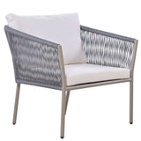 Sequoia Light Luxury Simple Style Outdoor Set Gray - Ornate Home