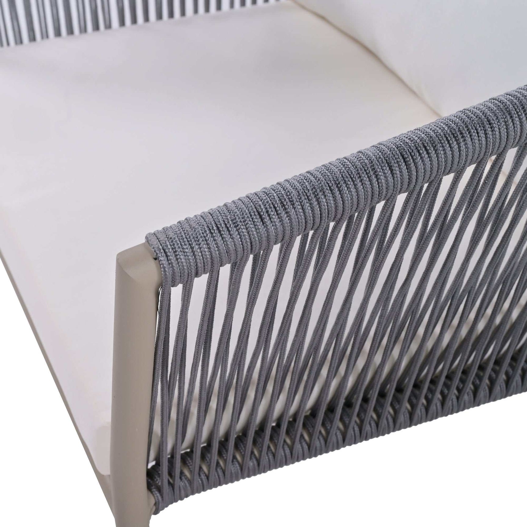 Sequoia Light Luxury Simple Style Outdoor Set Gray - Ornate Home