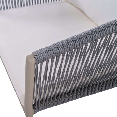 Sequoia Light Luxury Simple Style Outdoor Set Gray - Ornate Home