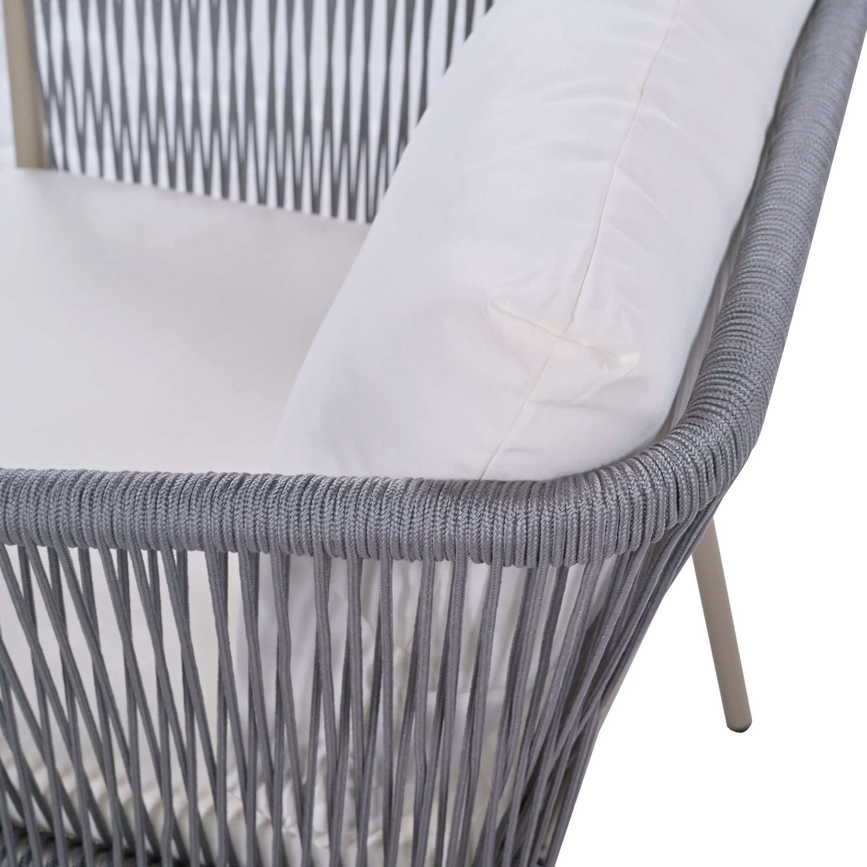 Sequoia Light Luxury Simple Style Outdoor Set Gray - Ornate Home