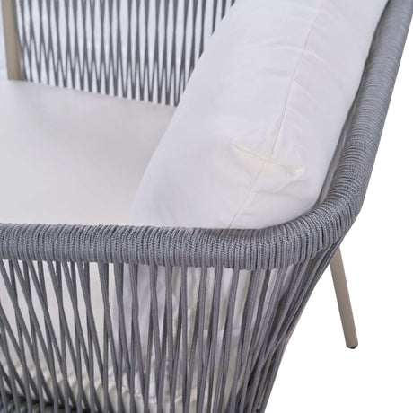 Sequoia Light Luxury Simple Style Outdoor Set Gray - Ornate Home