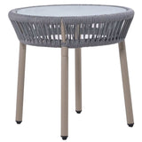 Sequoia Light Luxury Simple Style Outdoor Set Gray - Ornate Home