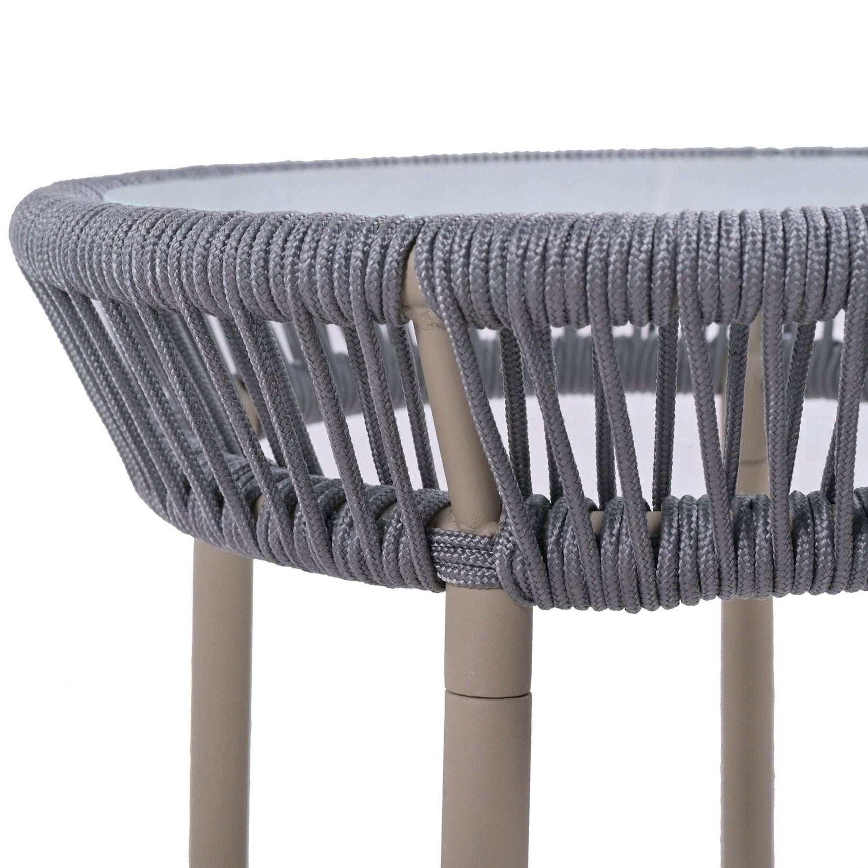 Sequoia Light Luxury Simple Style Outdoor Set Gray - Ornate Home