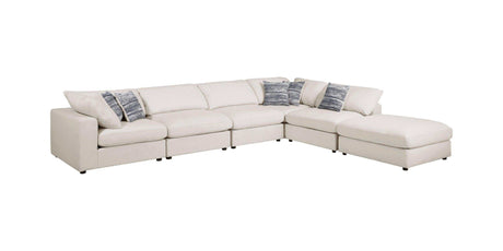 Serene Beige 6pc Modular Sectional - Ornate Home