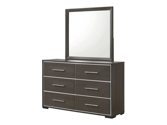 Sharpe Brown Mirror - Ornate Home