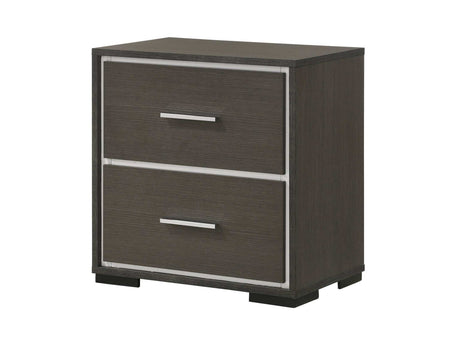 Sharpe Brown Nightstand - Ornate Home