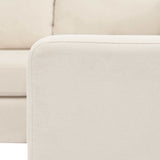 Shasta 3 Pieces Large Sectional Sofa Beige - Ornate Home