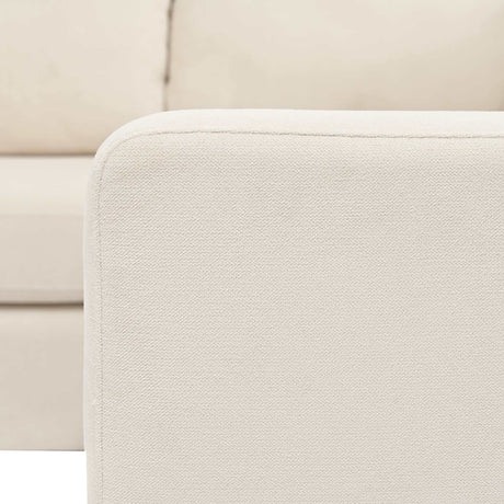 Shasta 3 Pieces Large Sectional Sofa Beige - Ornate Home