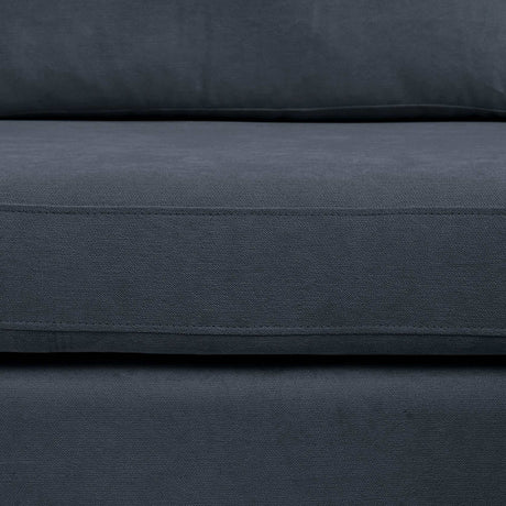 Shasta 3 Pieces Large Sectional Sofa Gray - Ornate Home