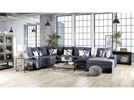 Shoreditch Navy Sectional - Ornate Home