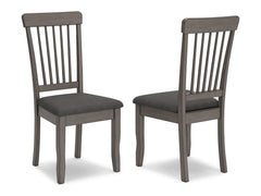 Shullden Gray Dining Chair (Set of 2) - Ornate Home