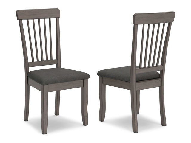 Shullden Gray Dining Chair (Set of 2) - Ornate Home