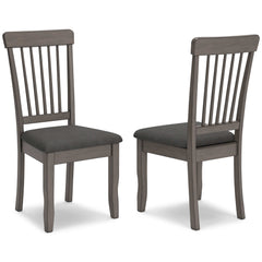 Shullden Gray Dining Room Set / 5pc - Ornate Home