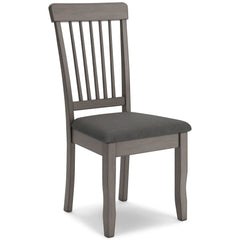 Shullden Gray Dining Room Set / 5pc - Ornate Home