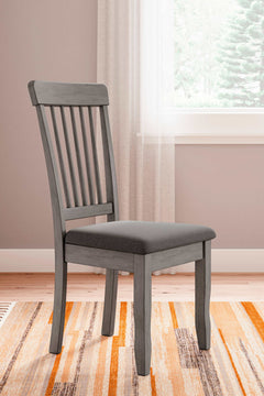 Shullden Gray Dining Room Set / 5pc - Ornate Home